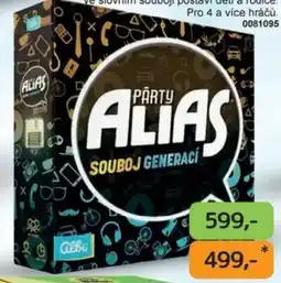 Dráčik Alias party souboj generací nabídka