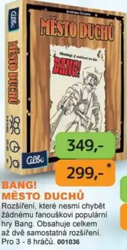 Dráčik Albi Bang! Město duchů nabídka