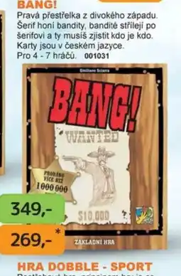 Dráčik Bang! nabídka