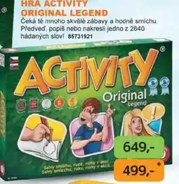 Dráčik Activity Original Legend nabídka