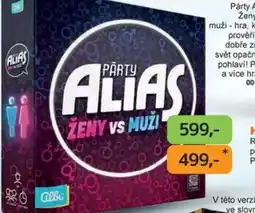 Dráčik Alias party ženy vs muži nabídka