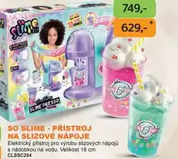 Dráčik Slime so slime přístroj na slizové nápoje nabídka
