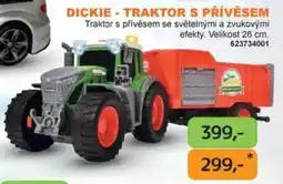 Dráčik Dickie traktor s přívěsem nabídka