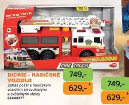 Dráčik Dickie hasičské vozidlo nabídka
