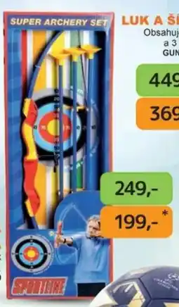 Dráčik Sportline super archery set nabídka