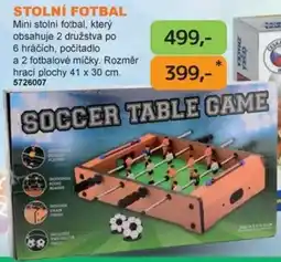 Dráčik Stolní fotbal nabídka