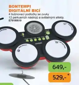 Dráčik Bontempi digitální bicí nabídka