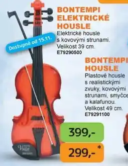 Dráčik Bontempi elektrické housle nabídka