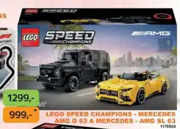 Dráčik lego speed champions - mercedes amg g 63 a mercedes - amg sl 63 nabídka