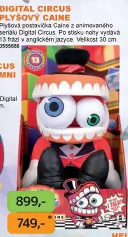 Dráčik Digital Circus Plyšový Caine nabídka