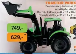 Dráčik Traktor worx nabídka