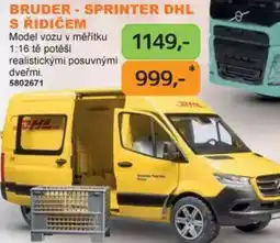 Dráčik Bruder sprinter dhl s řidičem nabídka