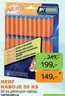 Dráčik Nerf náboje 50 ks nabídka