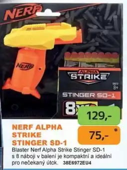 Dráčik Nerf alpha strike stinger sd-1 nabídka
