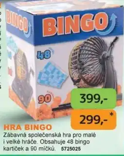 Dráčik Bingo nabídka