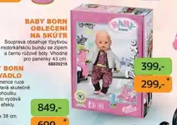 Dráčik Baby born oblečení na skútr nabídka