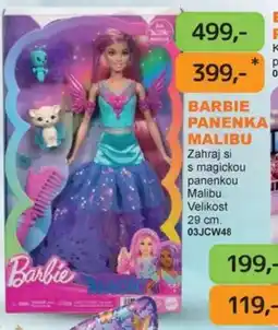 Dráčik Barbie panenka malibu nabídka