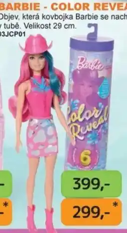 Dráčik Barbie - color reveal nabídka