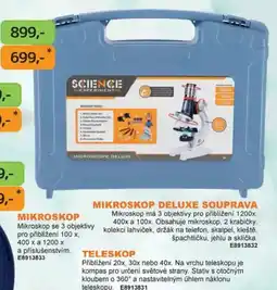 Dráčik Science Experiment Mikroskop Deluxe Souprava nabídka
