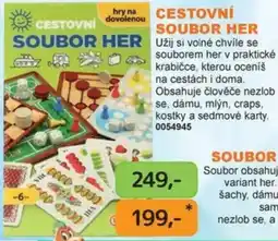 Dráčik Cestovní soubor her nabídka