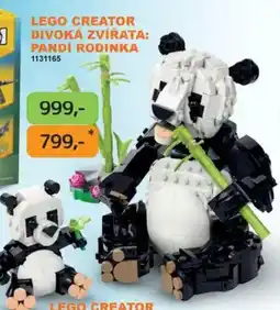 Dráčik lego creator divoká zvířata: pandí rodinka 1131165 nabídka