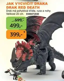 Dráčik Jak vycvičit draka drak red death nabídka