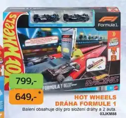 Dráčik Hot Wheels dráha formule 1 nabídka