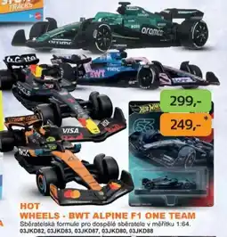 Dráčik Hot Wheels - BWT Alpine F1 One Team nabídka