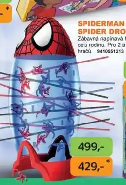 Dráčik Spiderman spider drop nabídka