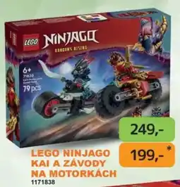 Dráčik lego ninjago kai a závody na motorkách nabídka