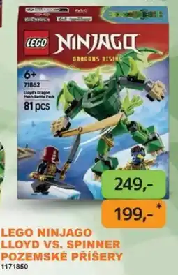 Dráčik lego ninjago lloyd vs. spinner pozemské příšery nabídka