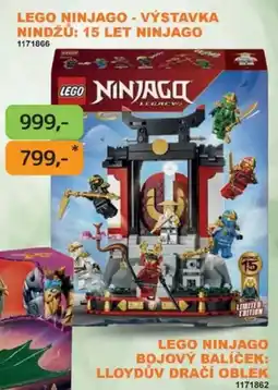 Dráčik lego ninjago výstavka nindžů: 15 let ninjago nabídka