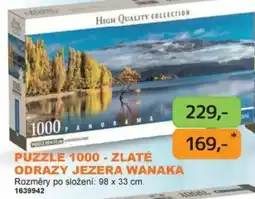 Dráčik Puzzle zlaté odrazy jezera wanaka nabídka