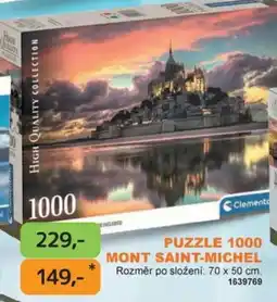 Dráčik Clementoni puzzle 1000 mont saint-michel nabídka