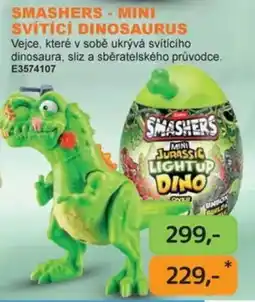 Dráčik Smashers mini svítící dinosaurus nabídka