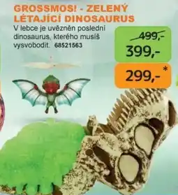 Dráčik Grossmos! - Zelený létající dinosaurus nabídka