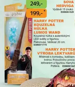 Dráčik Harry Potter kouzelná hůlka lumos wand nabídka