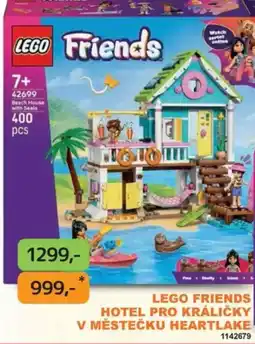 Dráčik lego friends hotel pro králičky v městečku heartlake nabídka
