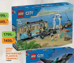 Dráčik lego city historická plážová tramvaj nabídka
