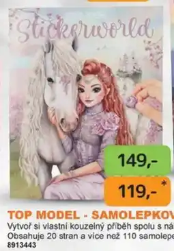 Dráčik Stickerworld top model - samolepky nabídka
