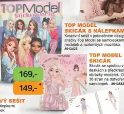 Dráčik Top model skicák s nálepkami nabídka