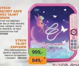 Dráčik Vtech tajný zápisník nabídka