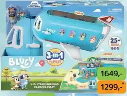 Dráčik Bluey 3-in-1 transforming plane playset nabídka