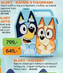 Dráčik Bluey - kufřík s figurkami nabídka