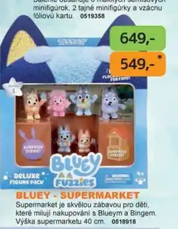 Dráčik Bluey deluxe figure pack nabídka