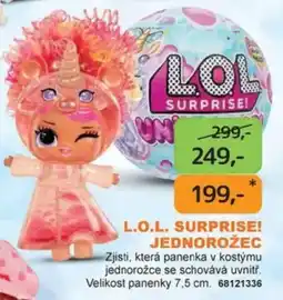 Dráčik L.O.L. SURPRISE! JEDNOROŽEC nabídka