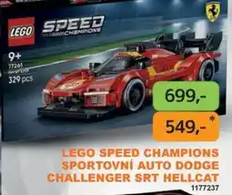 Dráčik lego sportovní auto dodge challenger srt hellcat nabídka