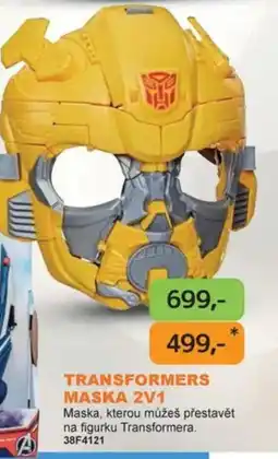 Dráčik Transformers maska 2v1 nabídka