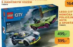 Dráčik lego city honička policejní auta a sportář nabídka