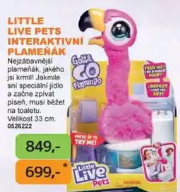 Dráčik Little Live Pets Interaktivní plameňák nabídka